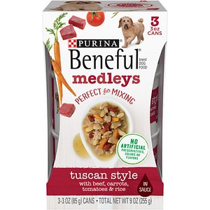 Image of Purina Beneful Medleys Tuscan Style Canned Dog Food
