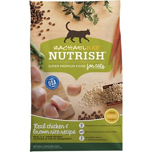 Rachael Ray Nutrish Natural Chicken & Brown Rice Recipe Dry Cat Food