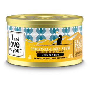 I and Love and You Chicky-Da-Lish Stew Grain-Free Canned Cat Food