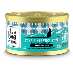 Image of I and Love and You Tuna Fintastic Stew Grain-Free Canned Cat Food
