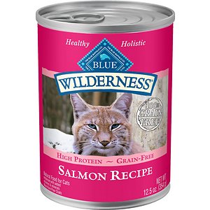 Blue Buffalo Wilderness Salmon Grain-Free Canned Cat Food