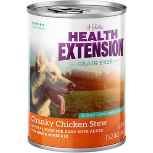 Health Extension Grain-Free Chunky Chicken Stew Canned Dog Food