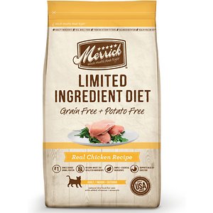 Merrick Limited Ingredient Diet Grain-Free Real Chicken Recipe Dry Cat Food