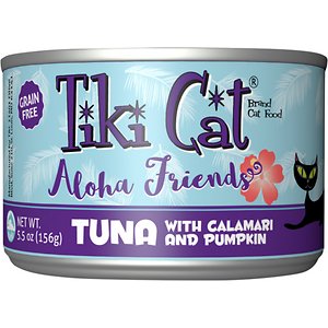 Tiki Cat Aloha Friends Tuna with Calamari & Pumpkin Grain-Free Wet Cat Food