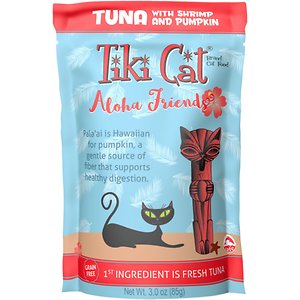 Tiki Cat Aloha Friends Tuna with Shrimp & Pumpkin Grain-Free Wet Cat Food