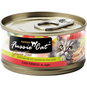 Image of Fussie Cat Premium Tuna Formula in Aspic Grain-Free Canned Cat Food