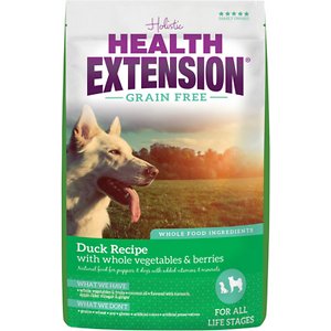 Health Extension Grain-Free Duck Recipe Dry Dog Food