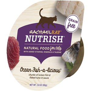 Rachael Ray Nutrish Ocean Fish-A-Licious Natural Grain-Free Wet Cat Food