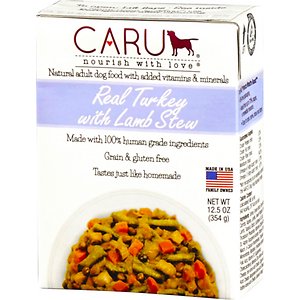 Caru Real Turkey with Lamb Stew Grain-Free Wet Dog Food