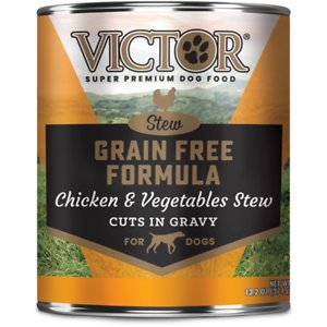 VICTOR Chicken & Vegetables Stew Cuts in Gravy Grain-Free Canned Dog Food