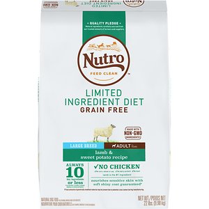 Nutro Limited Ingredient Diet Grain-Free Adult Large Breed Lamb & Sweet Potato Recipe Dry Dog Food
