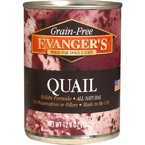 Image of Evanger's Grain-Free Quail Canned Dog & Cat Food