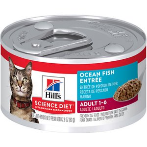 Image of Hill's Science Diet Adult Ocean Fish Entree Canned Cat Food