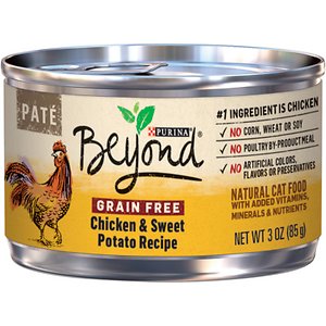 Purina Beyond Grain-Free Chicken & Sweet Potato Pate Recipe Canned Cat Food