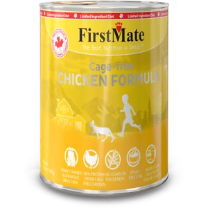 FirstMate Chicken Formula Limited Ingredient Grain-Free Canned Cat Food