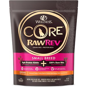 Image of Wellness CORE RawRev Grain-Free Small Breed Original Recipe with Freeze Dried Turkey Dry Dog Food