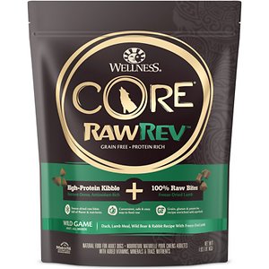 Image of Wellness CORE RawRev Grain-Free Wild Game Recipe with Freeze Dried Lamb Dry Dog Food