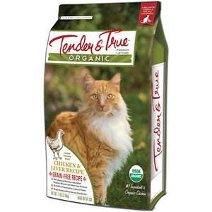 Tender & True Organic Chicken & Liver Recipe Grain-Free Dry Cat Food