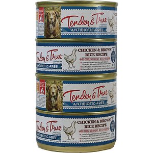 Image of Tender & True Chicken & Brown Rice Recipe Canned Dog Food
