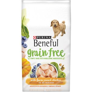 Image of Purina Beneful Grain Free with Real Farm-Raised Chicken Dry Dog Food