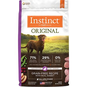 Image of Instinct Original Grain-Free Recipe with Real Rabbit Freeze-Dried Raw Coated Dry Dog Food