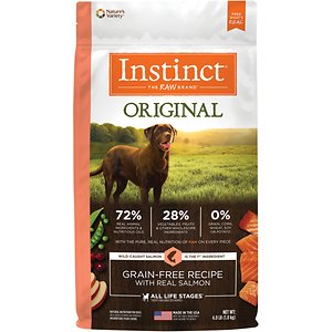 Image of Instinct Original Grain-Free Recipe with Real Salmon Freeze-Dried Raw Coated Dry Dog Food