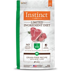 Image of Instinct Limited Ingredient Diet Grain-Free Recipe with Real Lamb Freeze-Dried Raw Coated Dry Dog Food