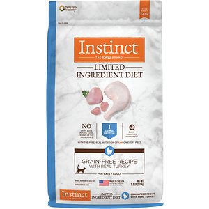 Instinct Limited Ingredient Diet Grain-Free Recipe with Real Turkey Freeze-Dried Raw Coated Dry Cat Food