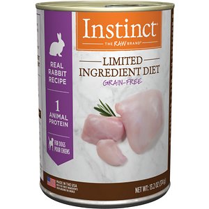 Instinct Limited Ingredient Diet Grain-Free Real Rabbit Recipe Wet Canned Dog Food