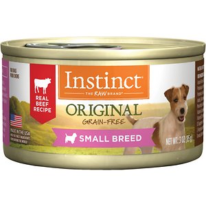 Instinct Original Small Breed Grain-Free Real Beef Recipe Wet Canned Dog Food