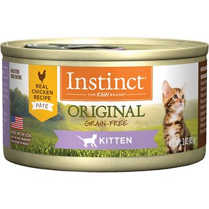 Instinct original shop kitten food review