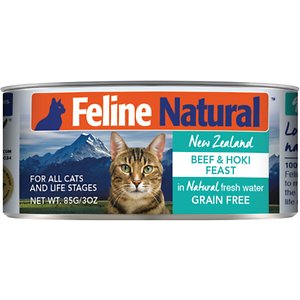 Image of Feline Natural Beef and Hoki Feast Grain-Free Canned Cat Food