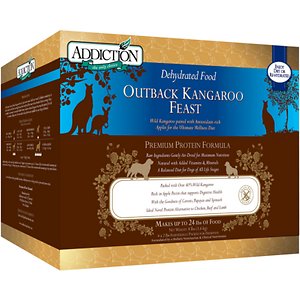 Addiction Outback Kangaroo Feast Raw Grain-Free Dehydrated Dog Food