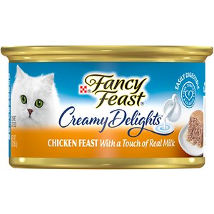 Fancy Feast Creamy Delights Chicken Feast Canned Cat Food Fancy Feast Creamy Delights Chicken Feast Canned Cat Food