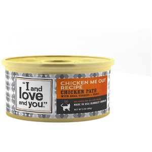 I and Love and You Chicken Me Out Pate Grain-Free Canned Cat Food