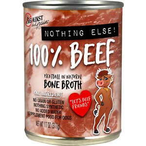 Against the Grain Nothing Else Beef Grain-Free Canned Dog Food