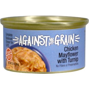 Image of Against the Grain Chicken Mayflower & Turnip Dinner Grain-Free Wet Cat Food
