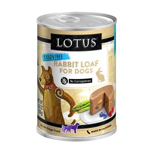 Lotus Rabbit Loaf Grain-Free Canned Dog Food