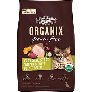 Castor & Pollux Organix Grain-Free Organic Chicken & Sweet Potato Recipe Dry Cat Food