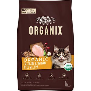 Castor & Pollux Organix Chicken & Brown Rice Recipe Dry Cat Food