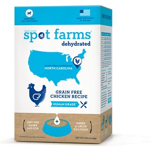 Spot Farms Chicken Dehydrated Human-Grade Grain-Free Dog Food