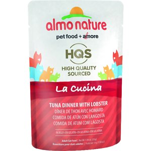 Almo Nature La Cucina Tuna with Lobster Grain-Free Cat Food Pouches