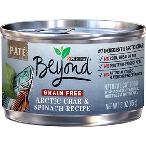 Image of Purina Beyond Arctic Char & Spinach Pate Recipe Grain-Free Canned Cat Food