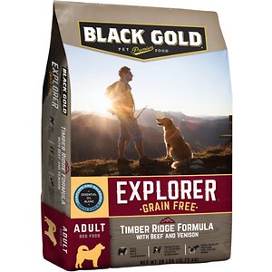 Black Gold Explorer Timber Ridge Formula with Beef & Venison Grain-Free Dry Dog Food