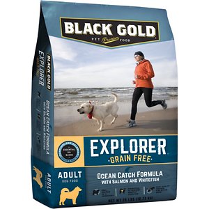 Black Gold Explorer Ocean Catch Formula with Salmon & Whitefish Grain-Free Dry Dog Food