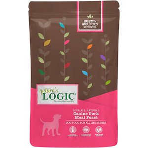 Nature's Logic Canine Pork Meal Feast All Life Stages Dry Dog Food