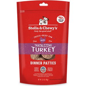 Image of Stella & Chewy's Tantalizing Turkey Dinner Patties Freeze-Dried Raw Dog Food