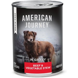 American journey wet hot sale dog food recall