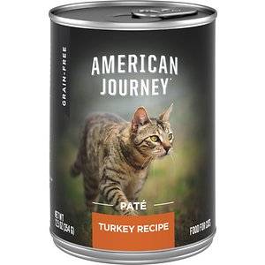 Image of American Journey Pate Turkey Recipe Grain-Free Canned Cat Food