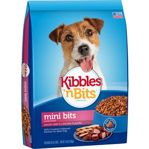 Kibbles 'n Bits Small Breed Mini Bits Savory Beef & Chicken Flavors Dry Dog Food